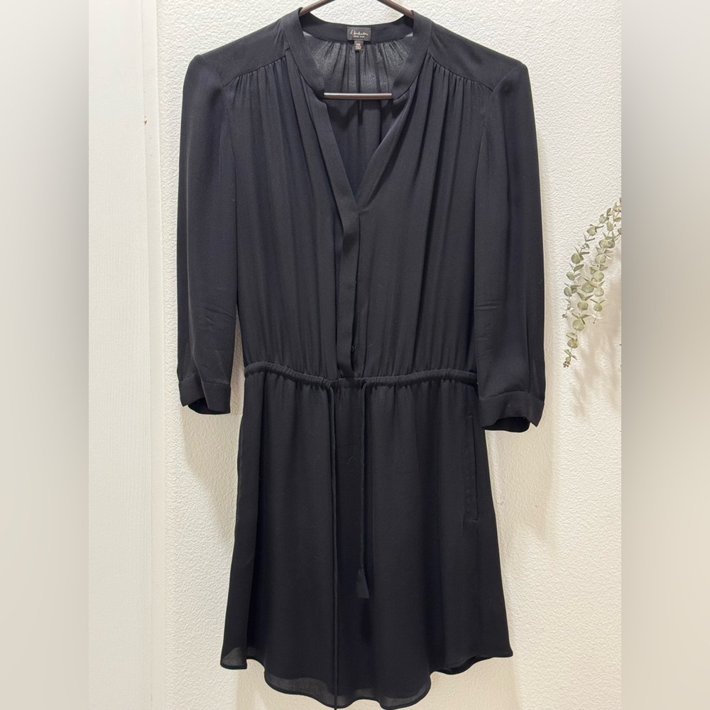 Babaton Black Long Sleeve Dress